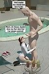 Papa haben Sex Mit Tochter in die Pool - Teil 2