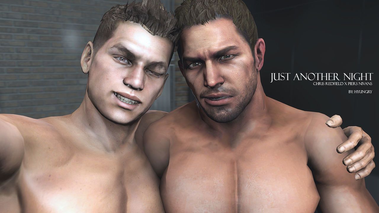 [Hyungry] Just Another Night (Resident Evil {Chris x Piers})