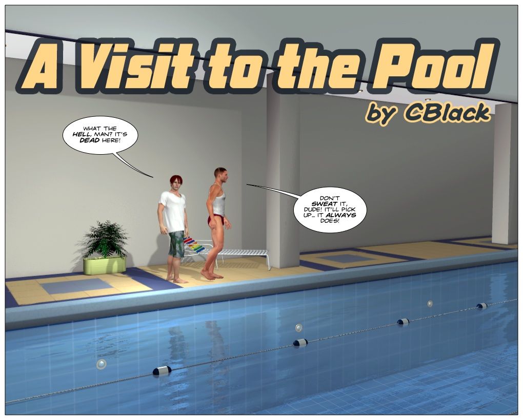 [cblack] um Visite para o piscina