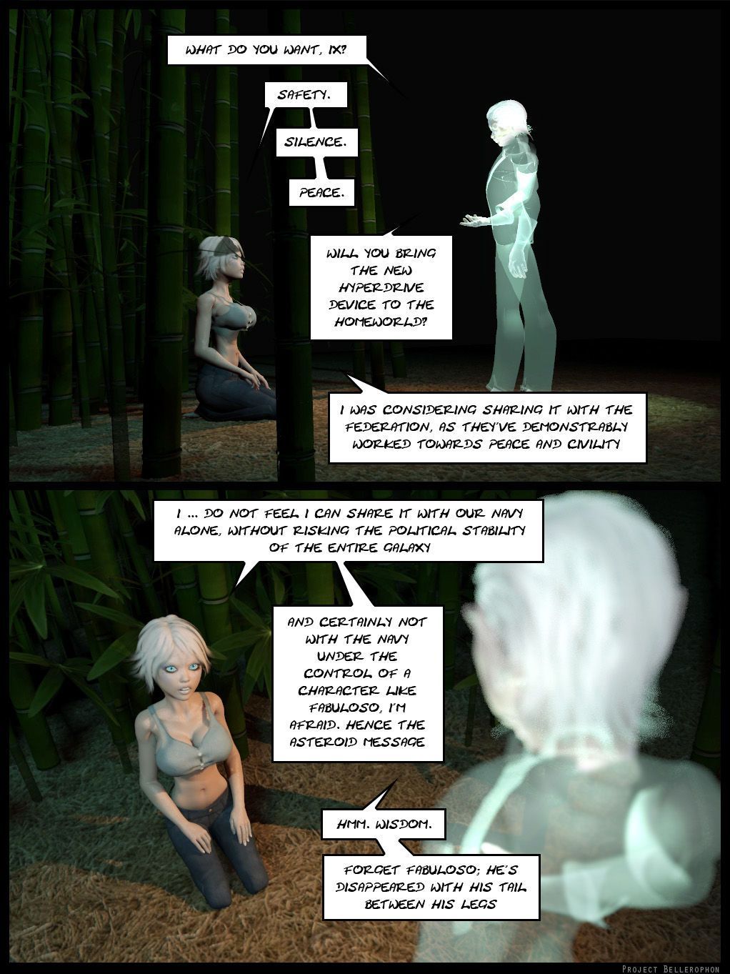 Project Bellerophon Comic 19: The Quiet Ones - part 5