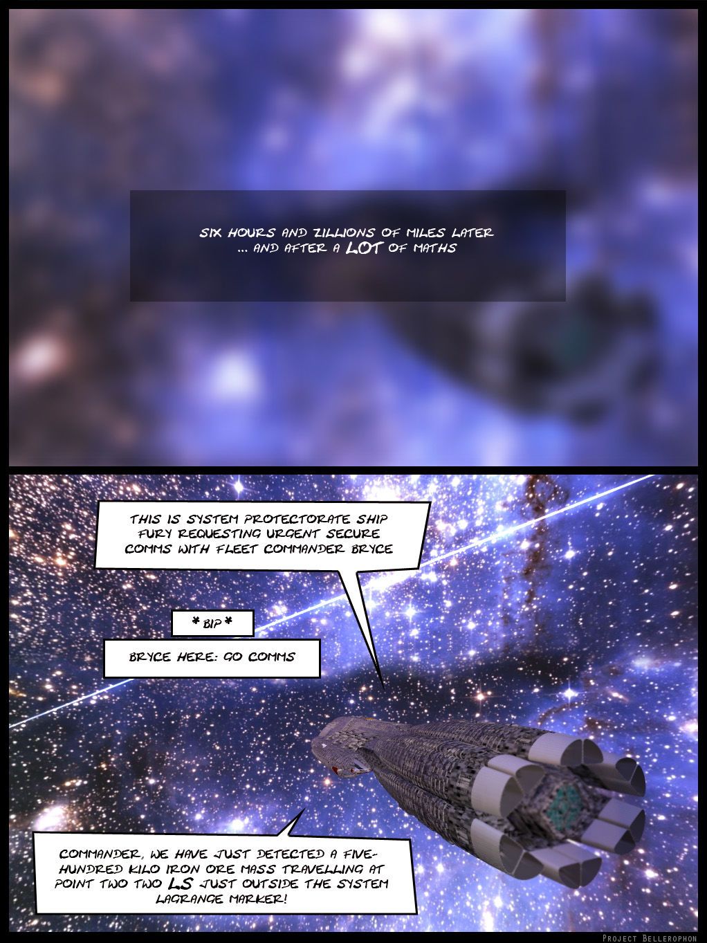 Project Bellerophon Comic 18: Shadows and Dust - part 3