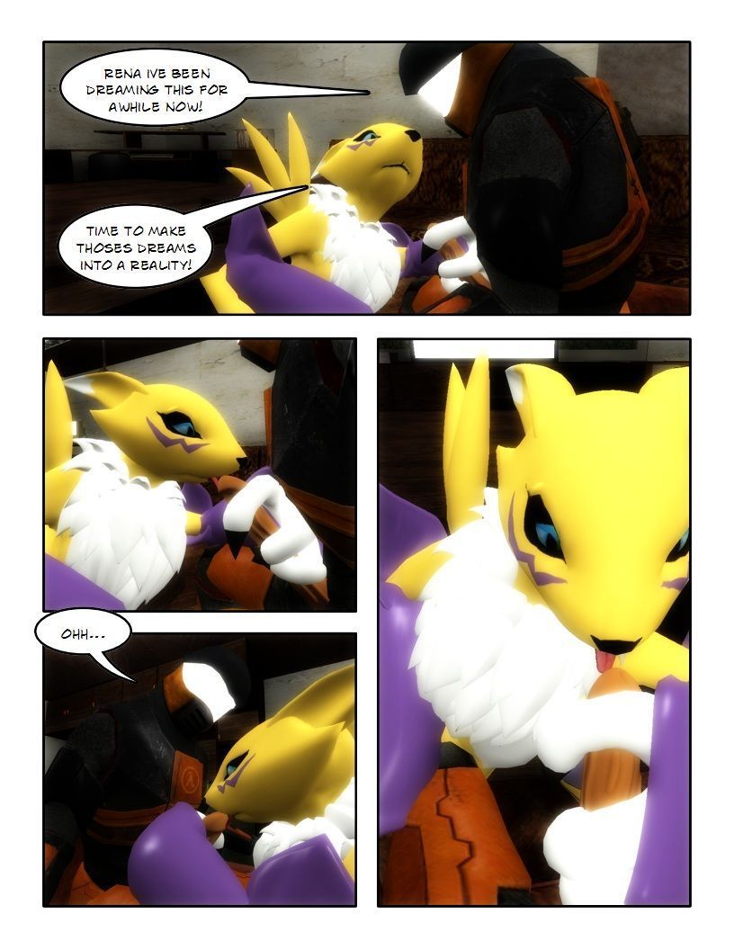 Bad Day Renamon And Freemon Tale - part 2