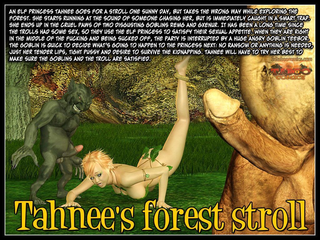 (taboo comics) Tahnee\'s forest stroll