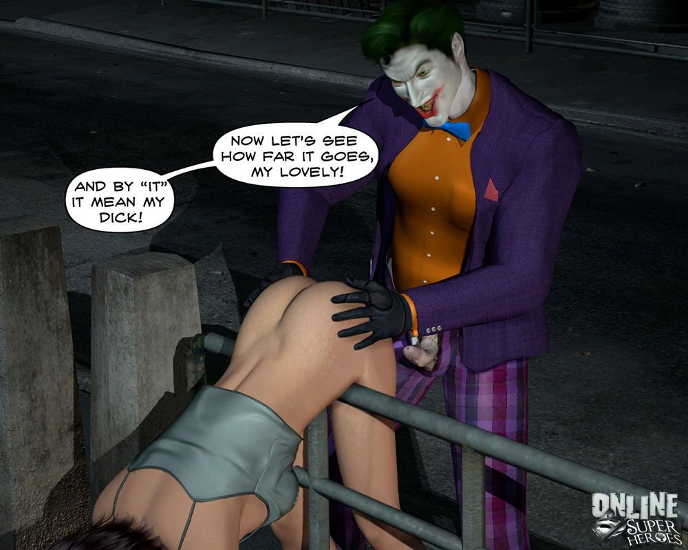 [online superheroes] joker pony een hot Babe in De alley (batman)