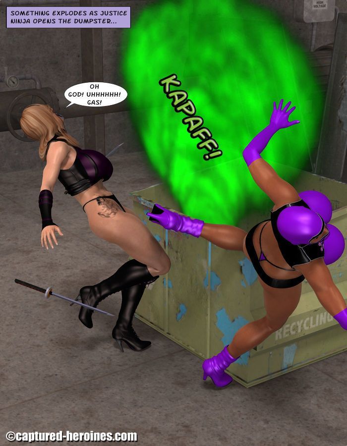 [captured heroines] Ninja Kader Mission fehlgeschlagen Teil 3