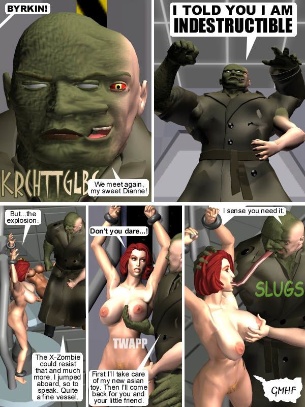 Breast Groping Monsters 3D style - part 5