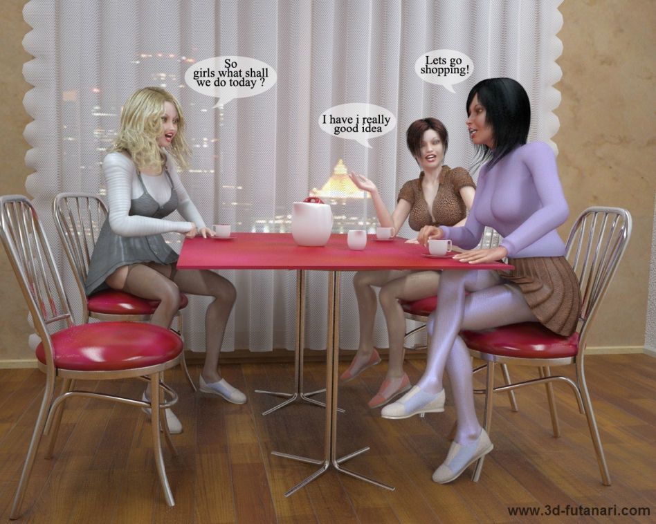 3D Futanari and DickGirls - Meeting with Girlfriends