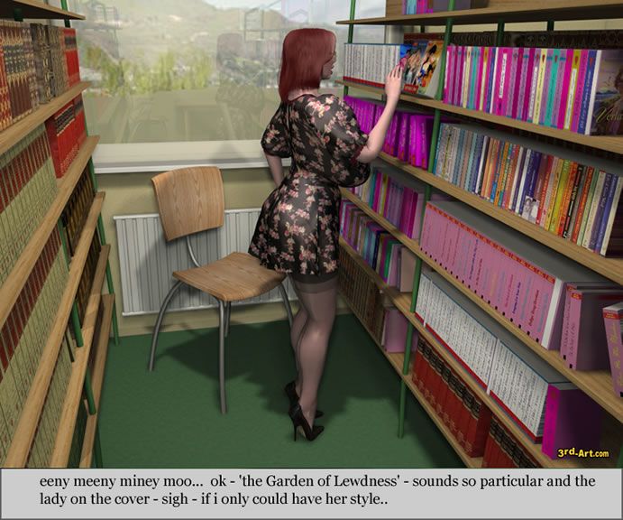 3darlings model Nadia w w biblioteka