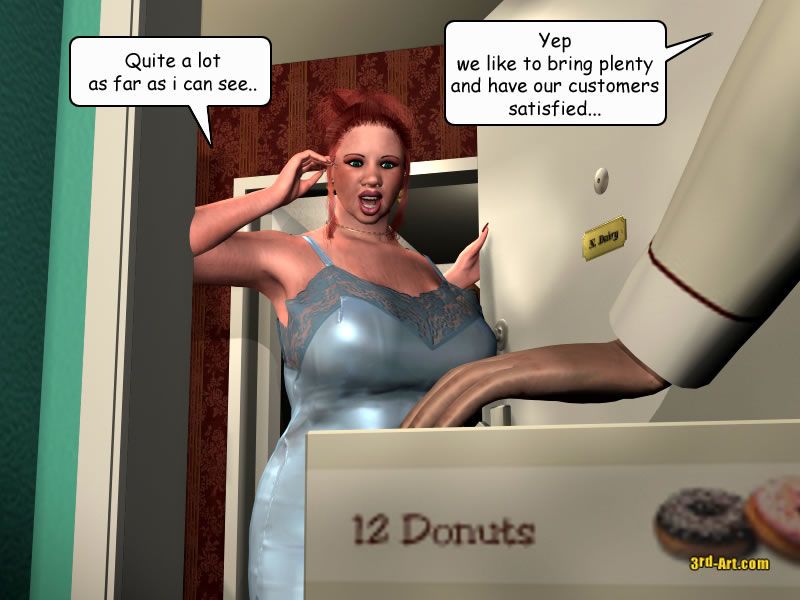 3darlings Modell Nadia Essen donuts Teil 2