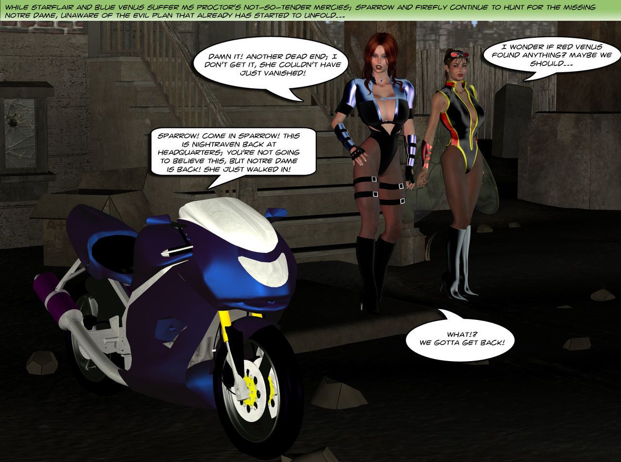 Legion of Super Heroines 05 - Way out of Bounds
