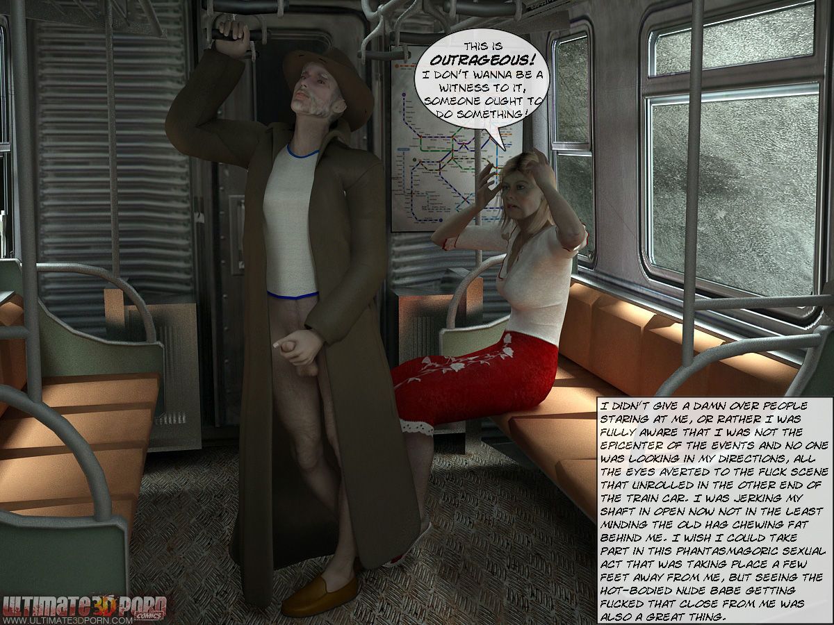 [3d] Sex in U-Bahn Teil 2