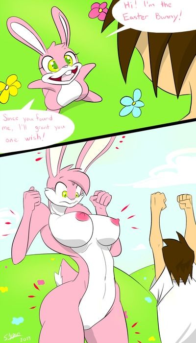 Bunny girl peludo