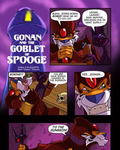 Gideon Gonan And The Goblet Of Spooge