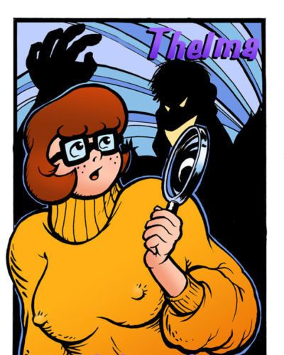 m.j. cắm thelma giải quyết những mystery! (scooby doo) màu