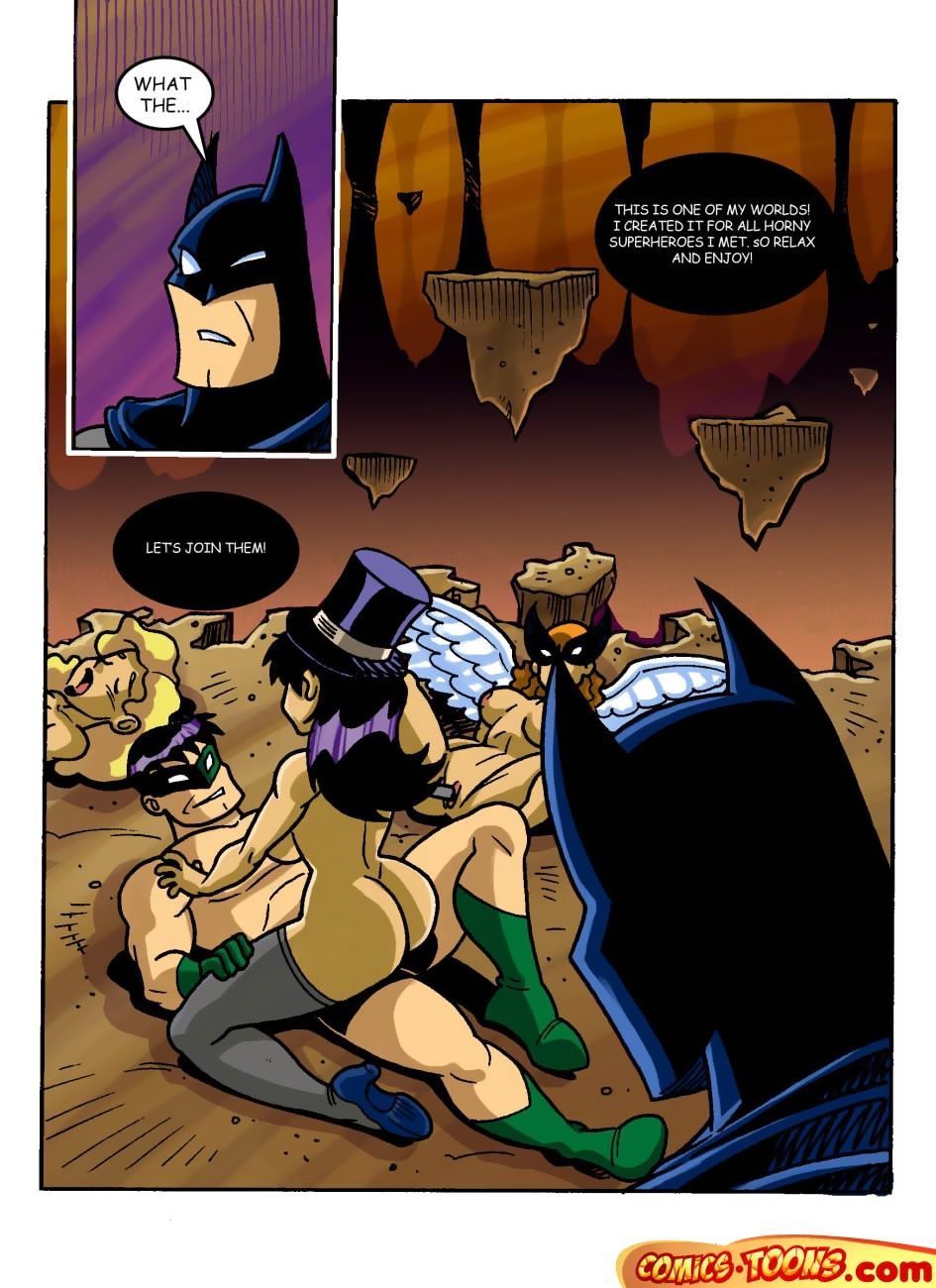 histórias em quadrinhos toons raven\'s sonho (teen titãs batman)