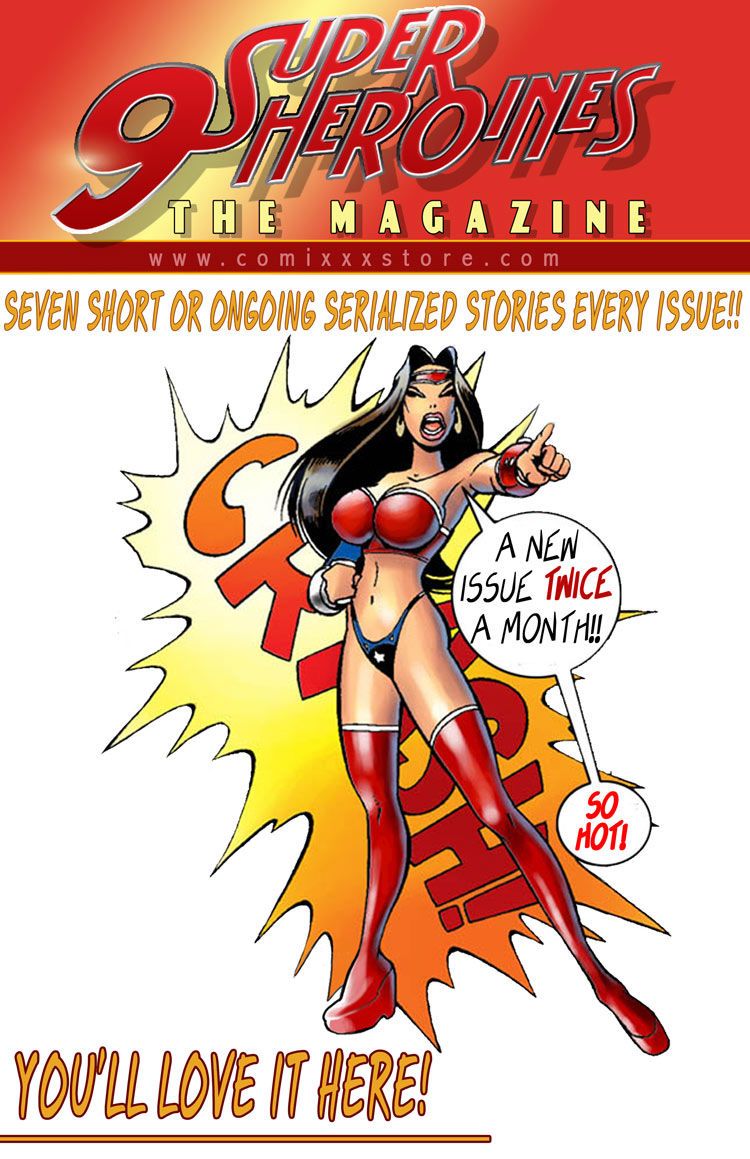 9 superheroines คน นิตยสาร #11