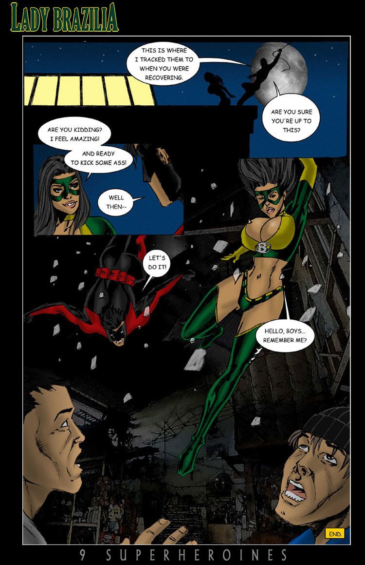 9 superheroines el revista #11 Parte 2