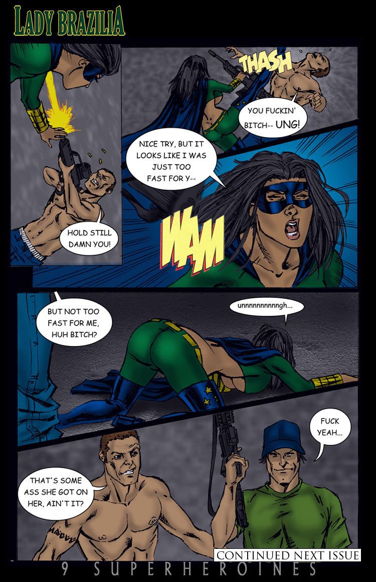 9 superheroines el revista #7 Parte 3