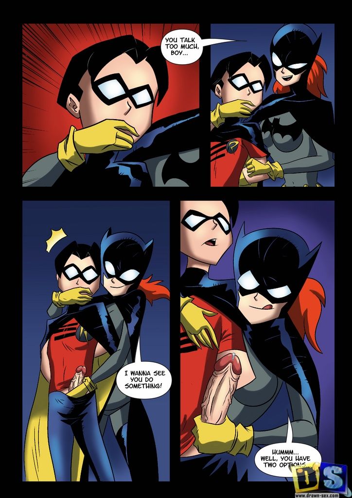 رسمها الجنس باتمان