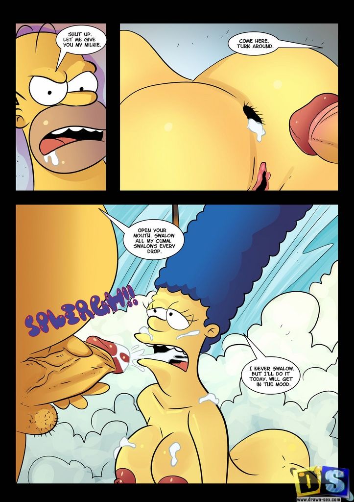 Drawn-Sex The Simpsons