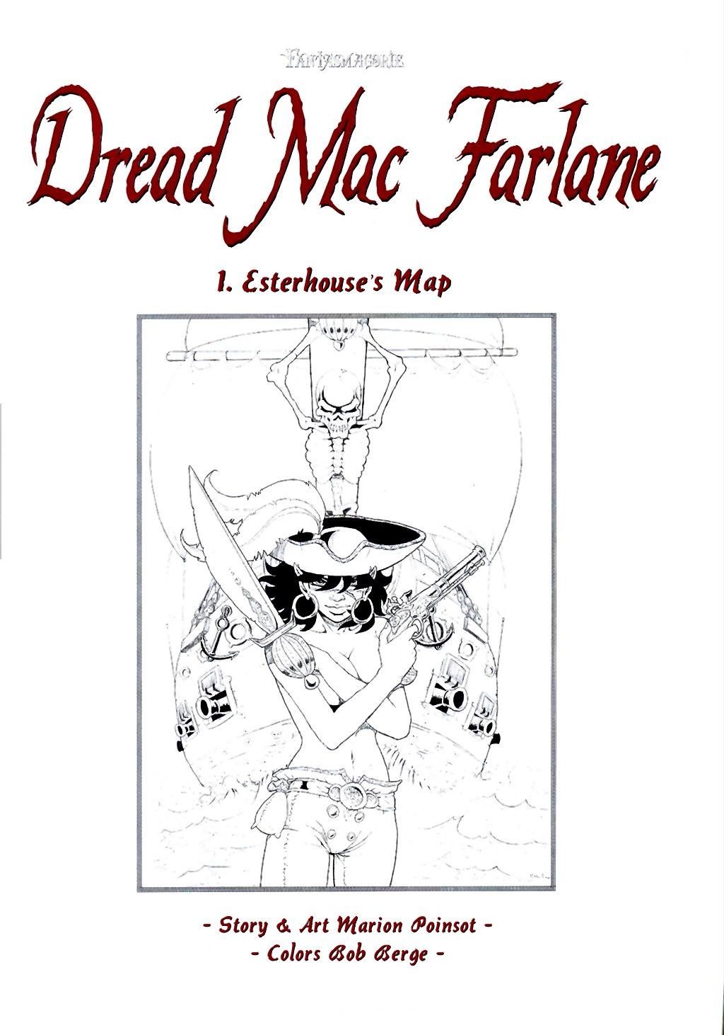 Marion Poinsot Dread Mac Farlane #1: Esterhouse\'s Map (Peter Pan) {JJ}