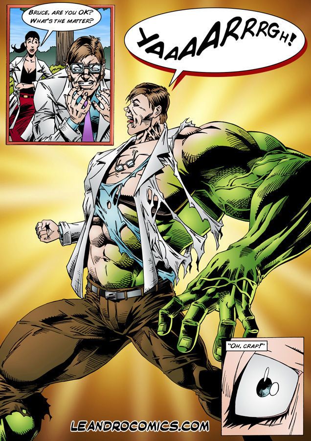 Leandro Comics Hulk