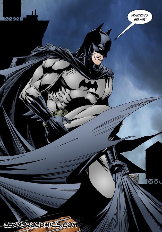 Leandro Comics Batman and Catwoman