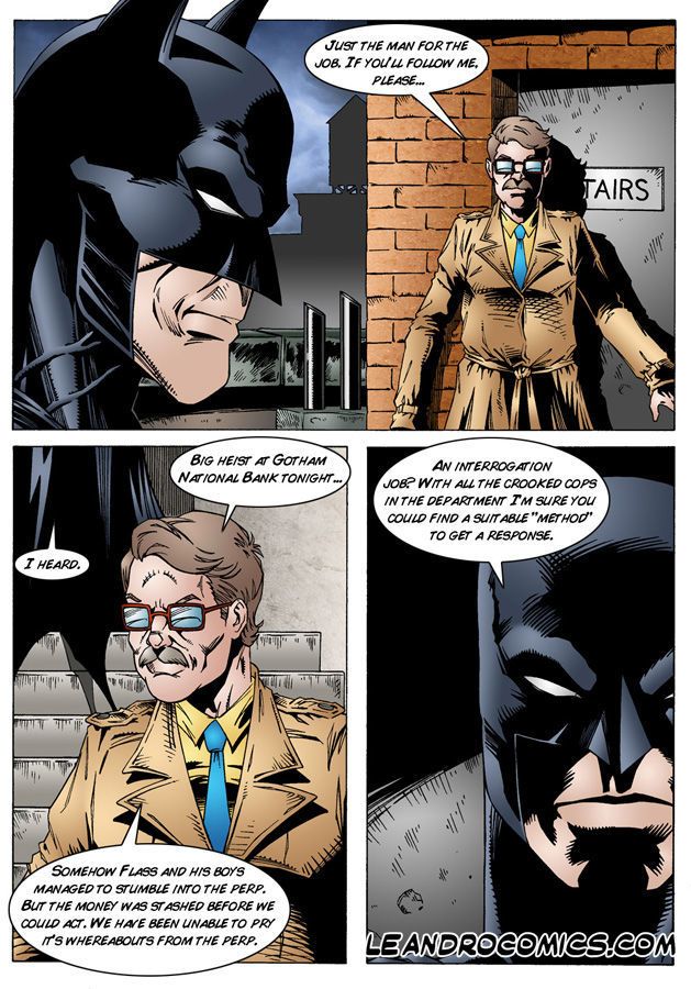 Леандро комиксы Бэтмен и женщина-кошка