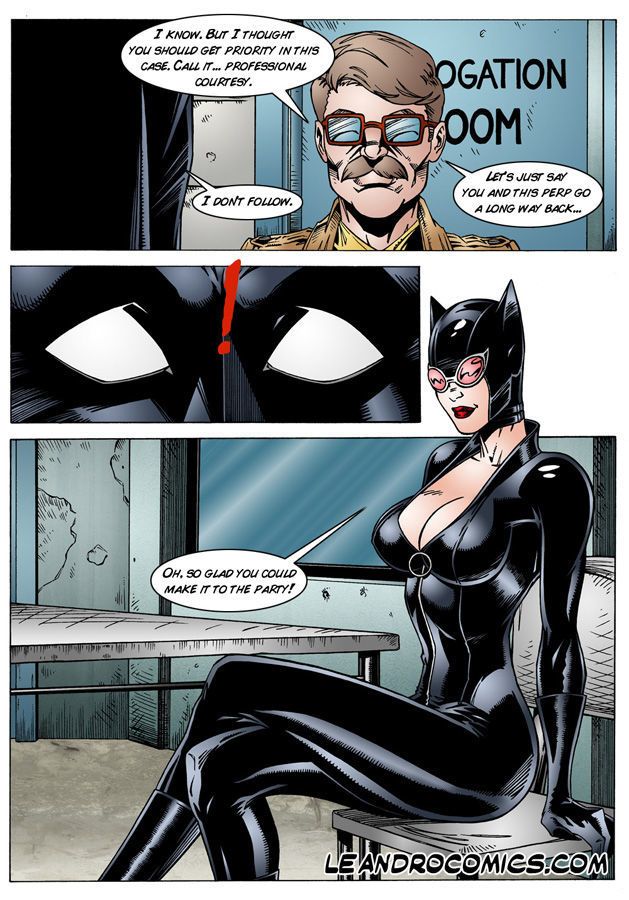 leandro histórias em quadrinhos batman e mulher-gato