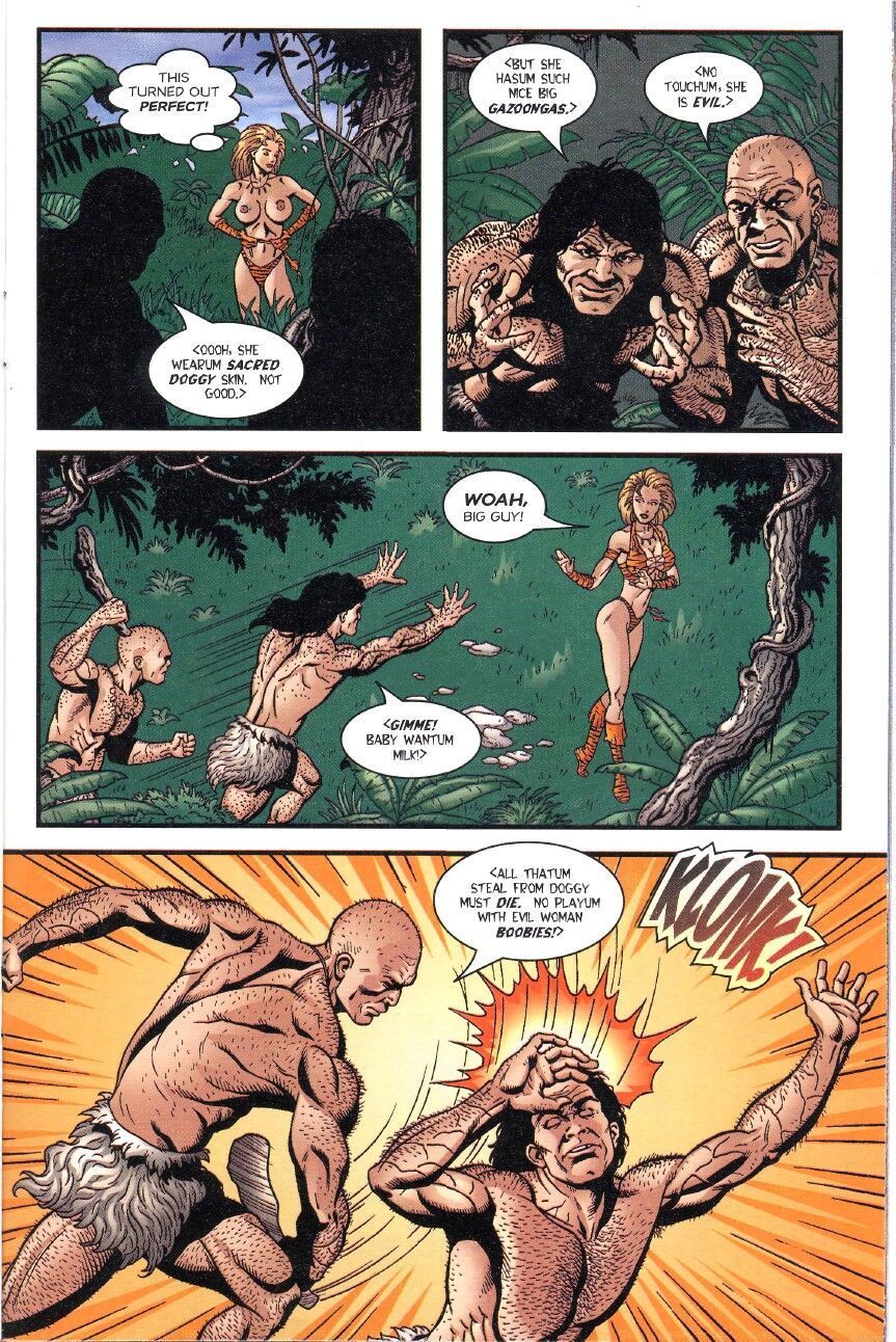 Budd Root- Sean Shaw Cavewoman - Color Special #1 - part 2