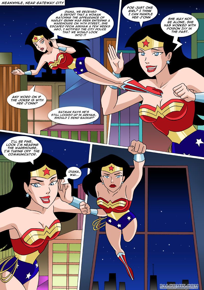 palcomix 姫 に 危険 (justice league)