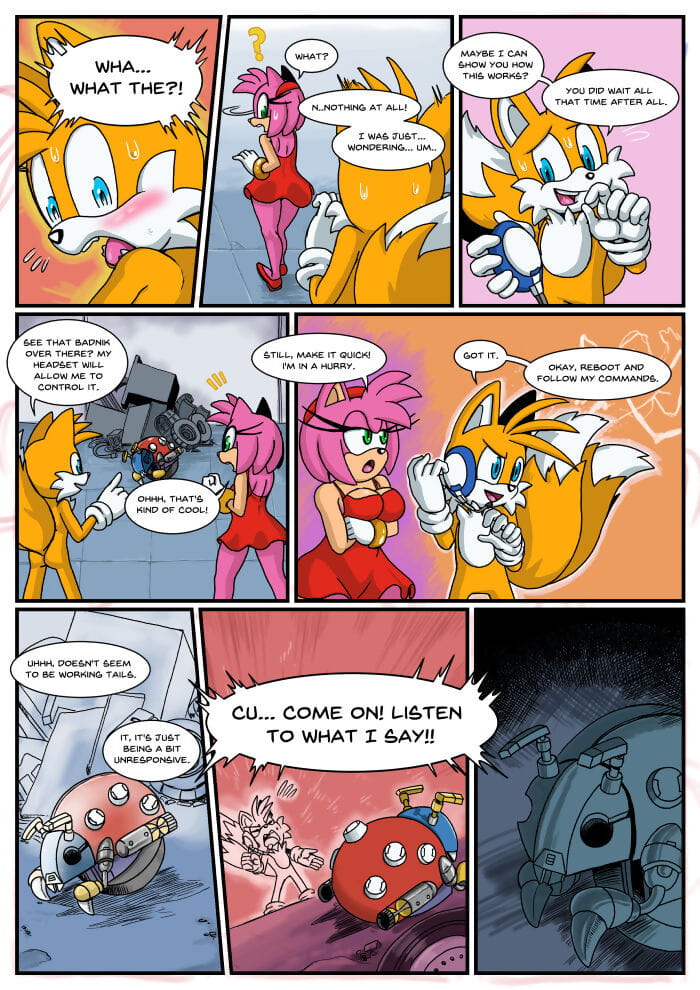 Omega Zuel Malfunction Sonic The Hedgehog
