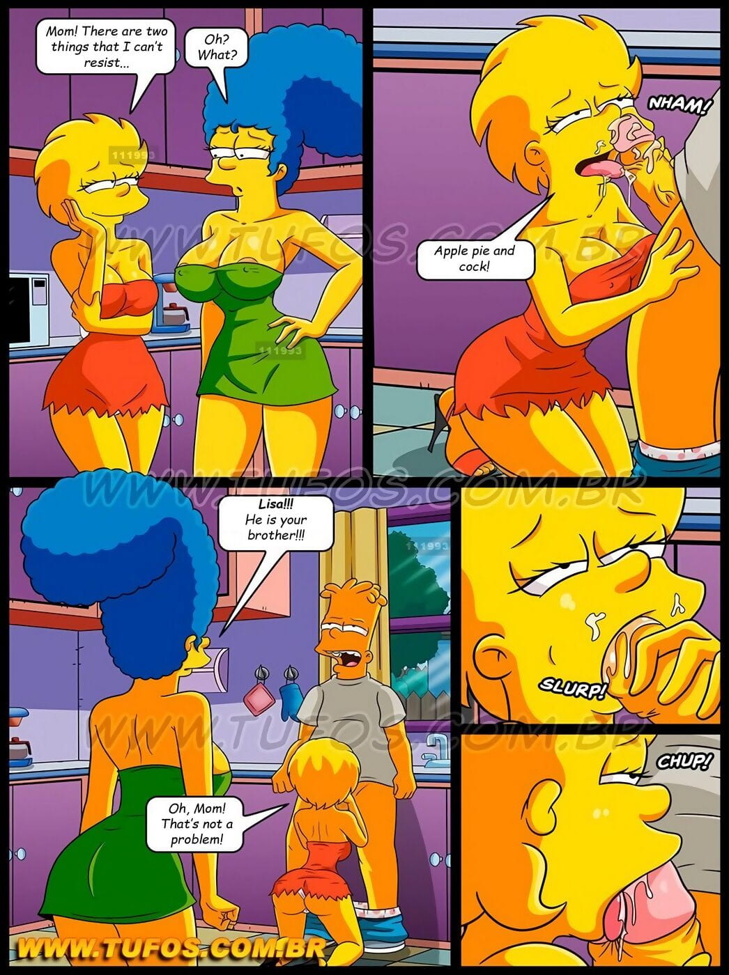Tufos Croc The Simpsons 9 - Mom’s Apple Pie English
