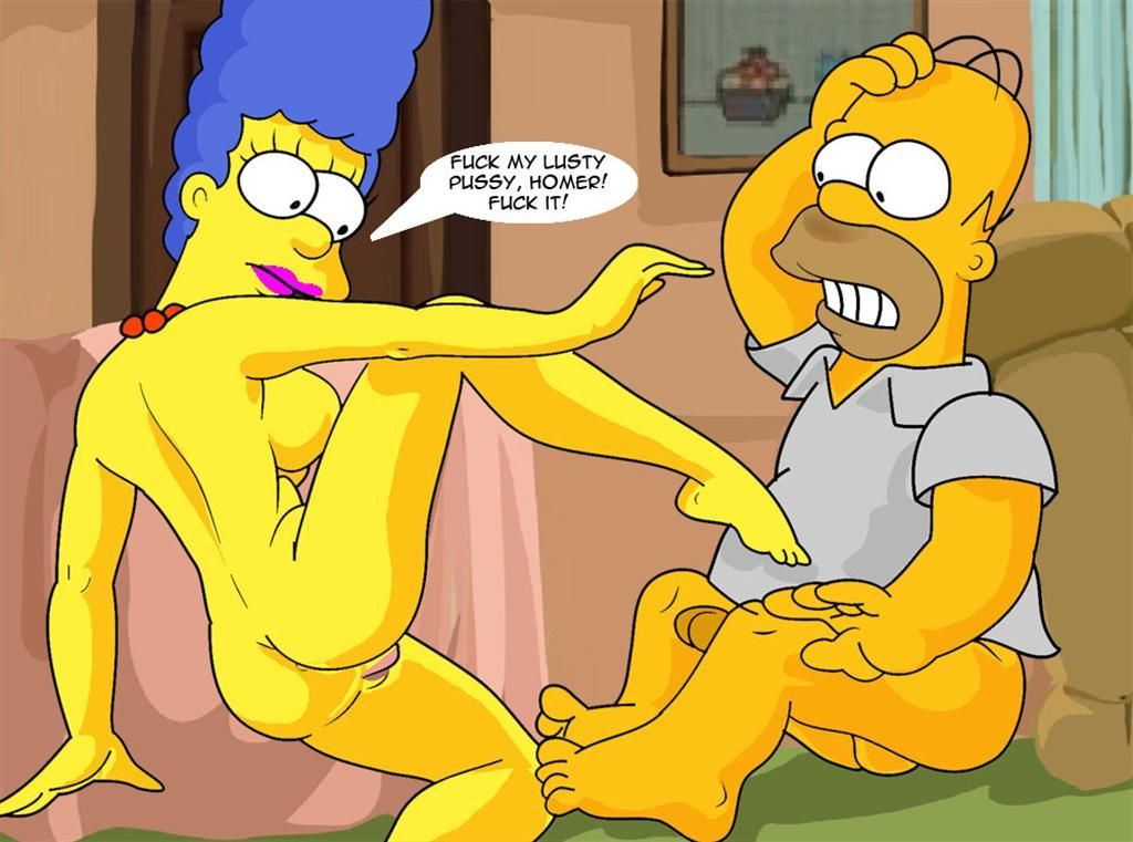 marge Simpson 가 항문 (the simpsons)