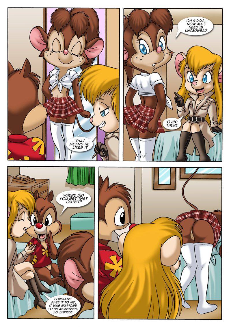 Palcomix An Amazing Tail; Tanya Goes Down (Rescue Rangers)