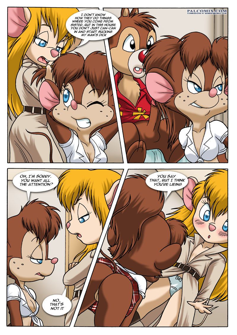 Palcomix An Amazing Tail; Tanya Goes Down (Rescue Rangers)