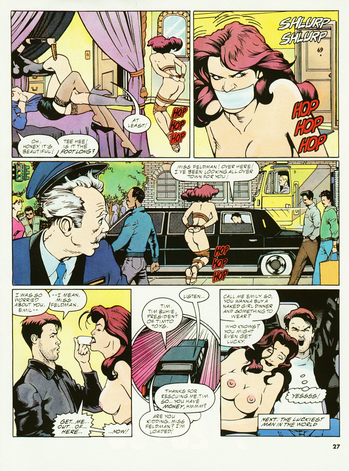 penthouse męskie przygody komiks #2 część 2