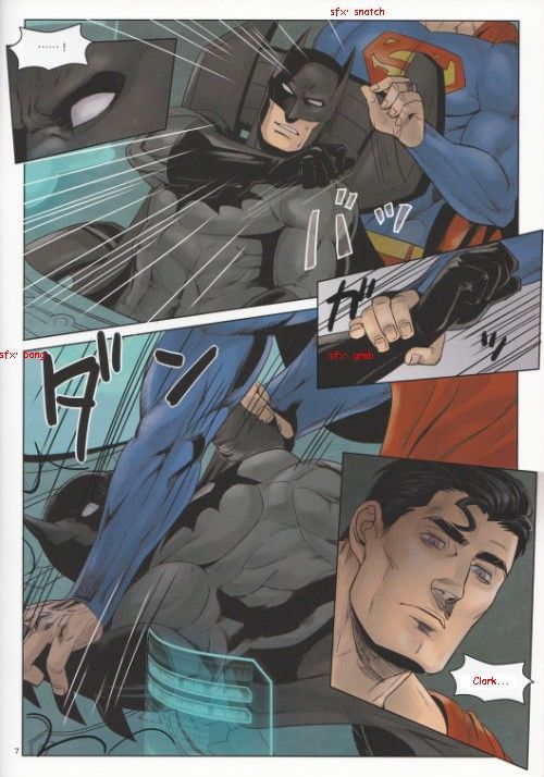 (c83) gesuidou 眼鏡 (jiro) 赤 大 krypton! (batman, superman)