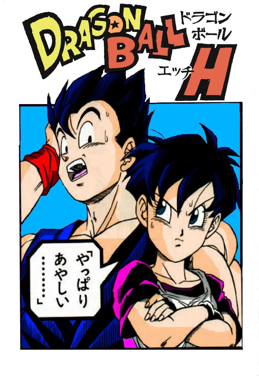 Dragon Ball H Gohan X Videl (Colored)
