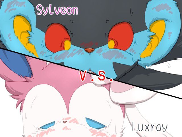 良太 皇家 sylveon vs luxray (pokemon)