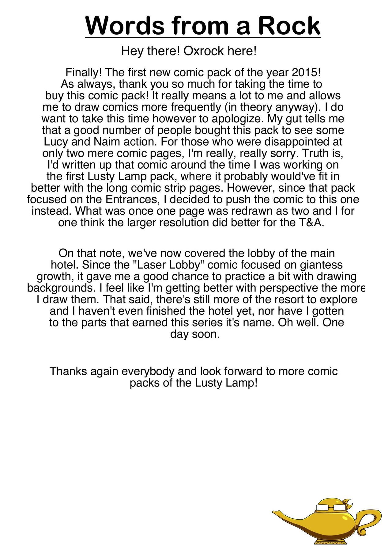The Lusty Lamp: The Hotel - part 2