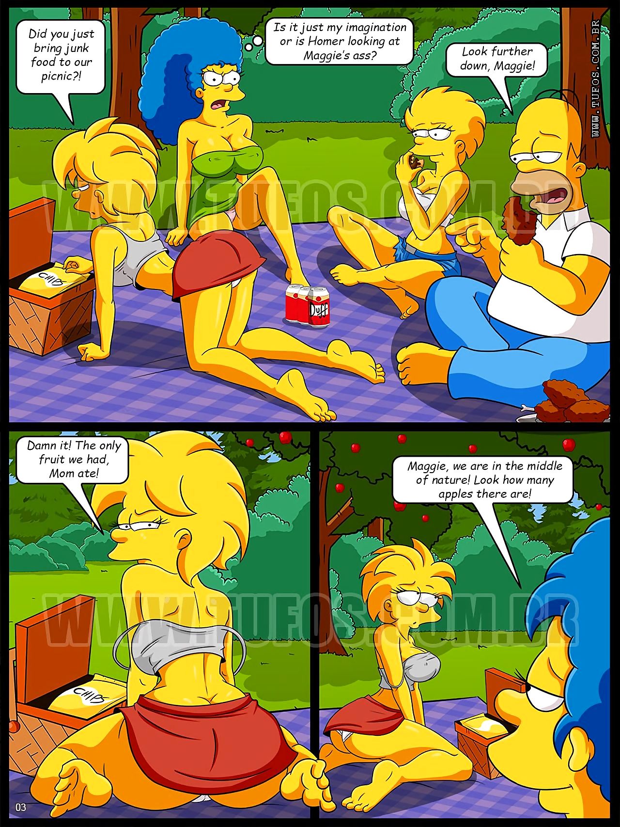 THES SIMPSONS PINIC TUFOS