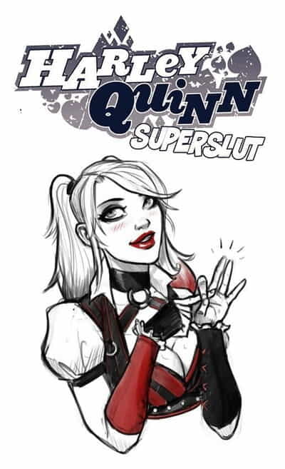 devilhs Harley Quinn superslut yeniden sipariş edilen