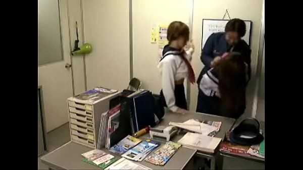 two japanese students fucked by train security