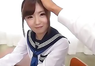 Super caldo petite giovani giapponese studentessa ottiene usato 1 H 55 min