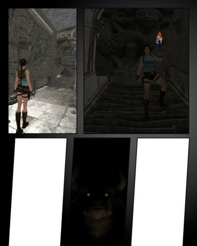 Lara Croft vs bu minotaurus w.i.p.