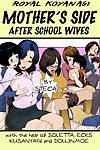 Mães lado depois de escola Mulheres