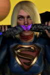 vòi đen supergirl đấu với những vỏ trấu supergirl