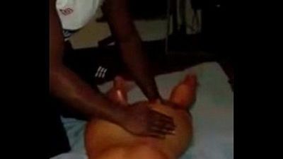 Desi Wife Gets Massaged by Black Guy while Cuckold HubbyRecordsClear HindiAudio - 3 min