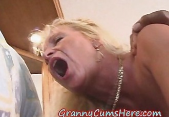 ANAL Babe Granny takes it in the ASS by BBC - 8 min
